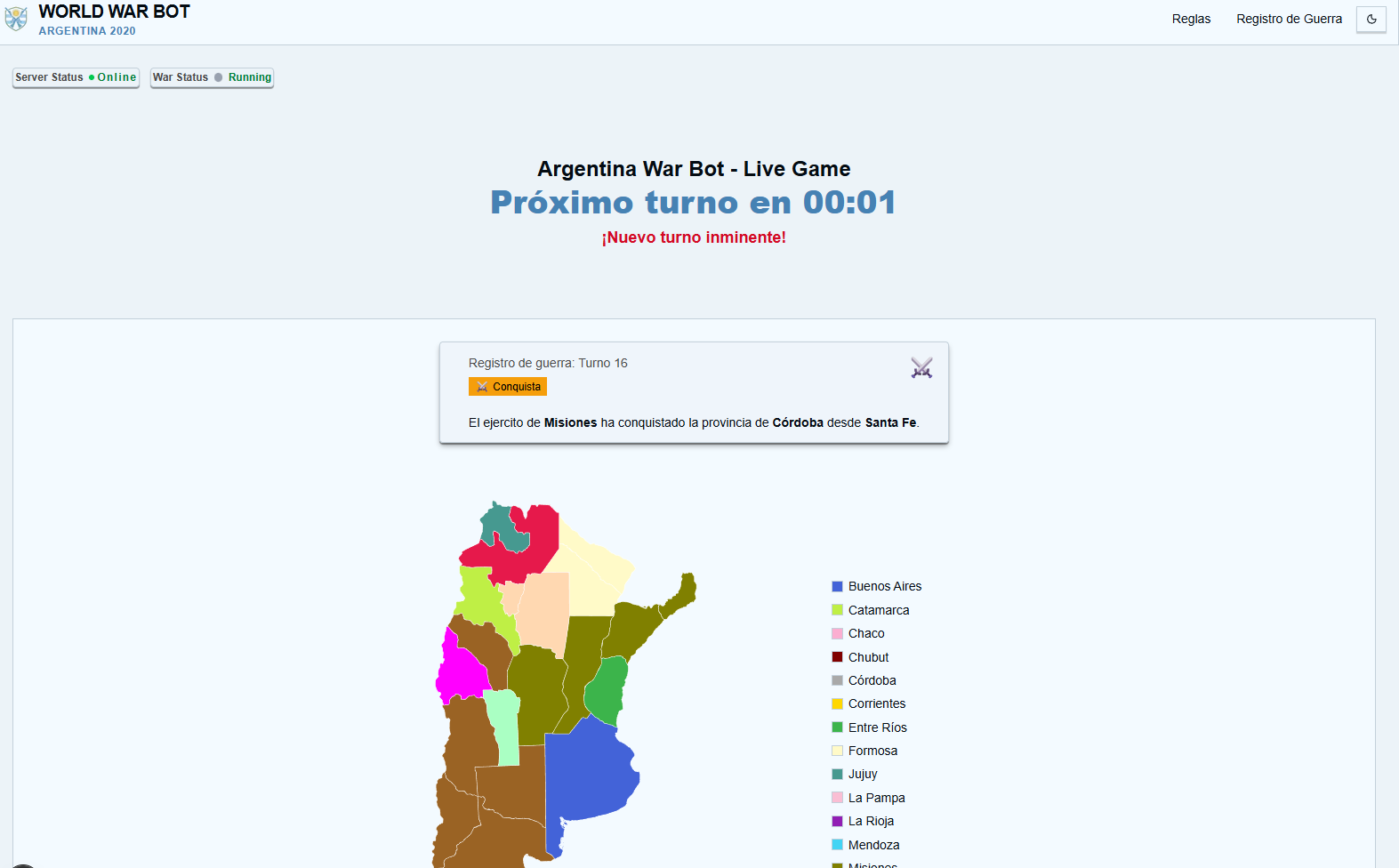 Argentina War Bot - 4